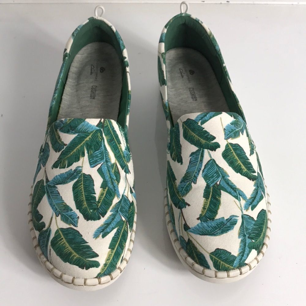 Clarks Step Glow Jade CLOUDSTEPPERS Slip-On